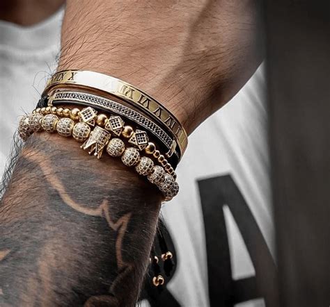 bracelets hommes luxe|bracelet pour homme tendance.